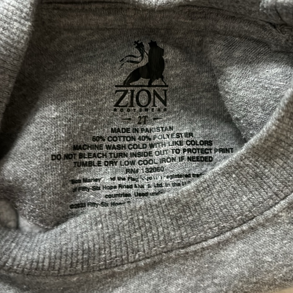 Zion kids sweatshirt 2 toddler - Picture 6 of 6